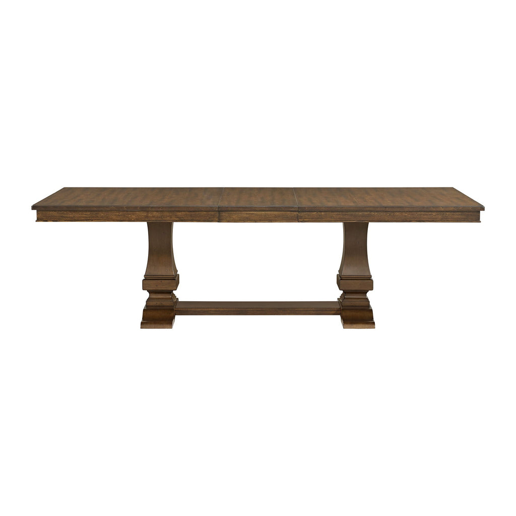 Phillipe - Dining Table With 18" Leaf - Cherry - Stylish Home Furniture