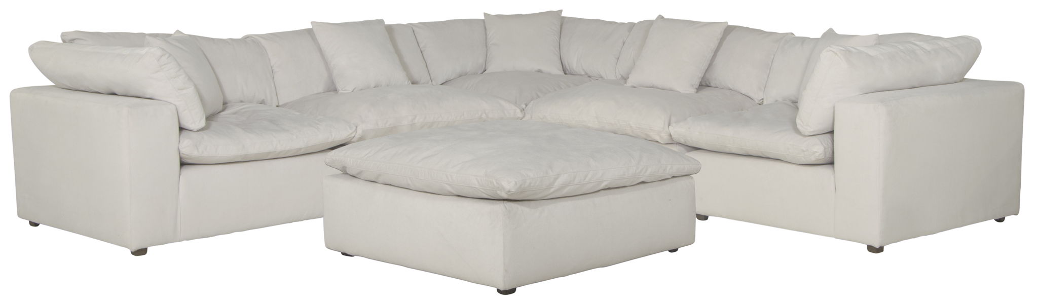 Posh - Modular Sectional And Ottoman - Stylish Home Furniture