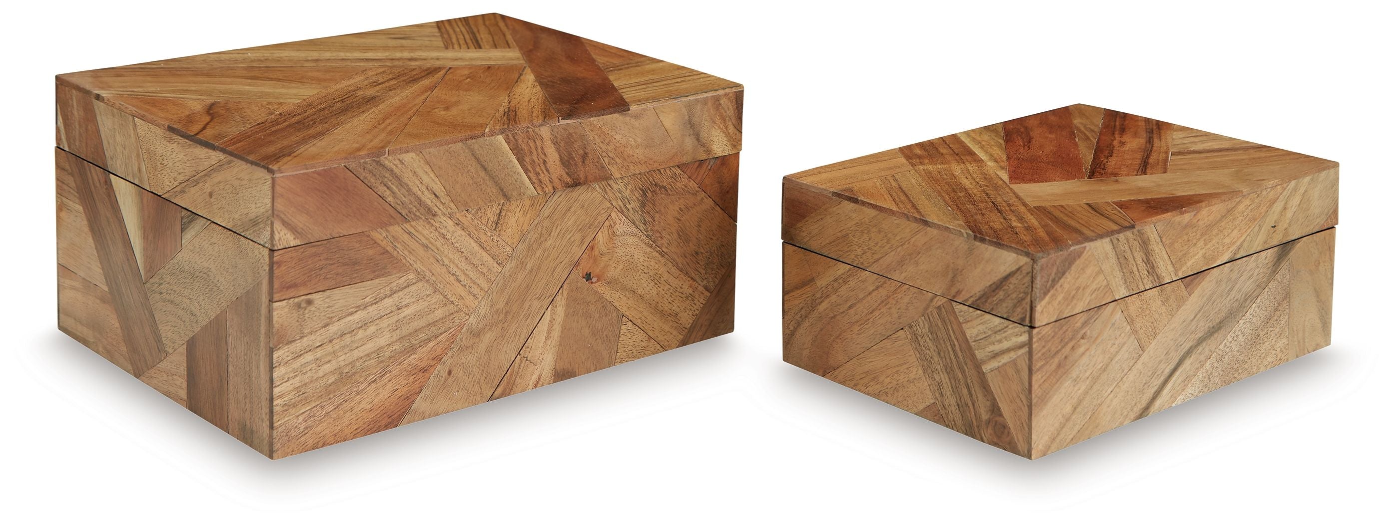 Antford - Box Set (Set of 2) - Brown - Stylish Home Furniture