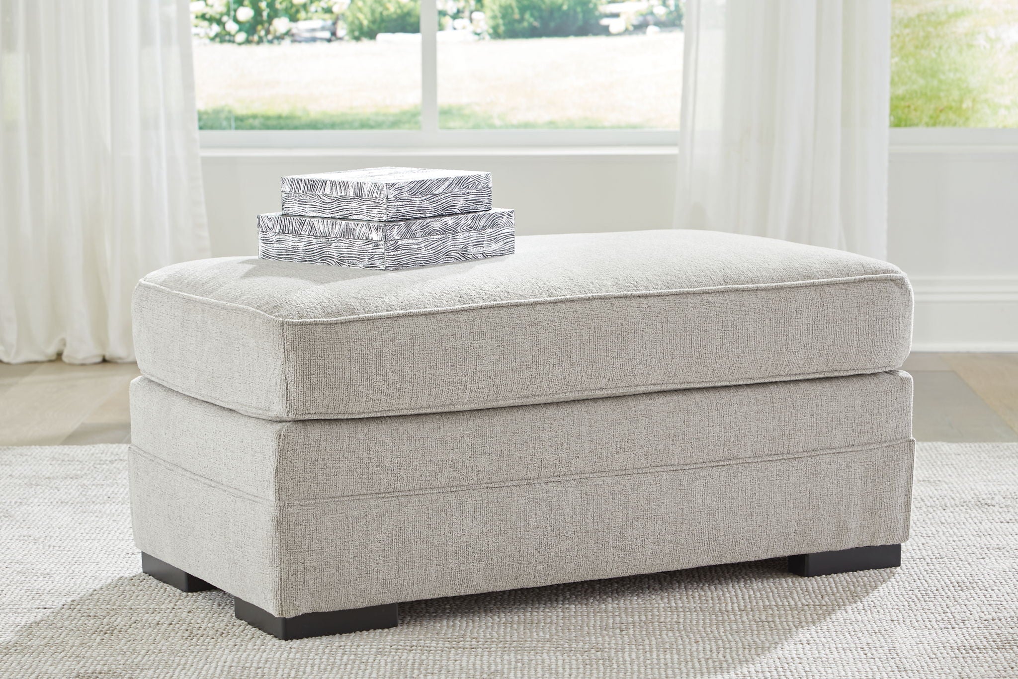 Eastonbridge - Ottoman - Shadow - Stylish Home Furniture