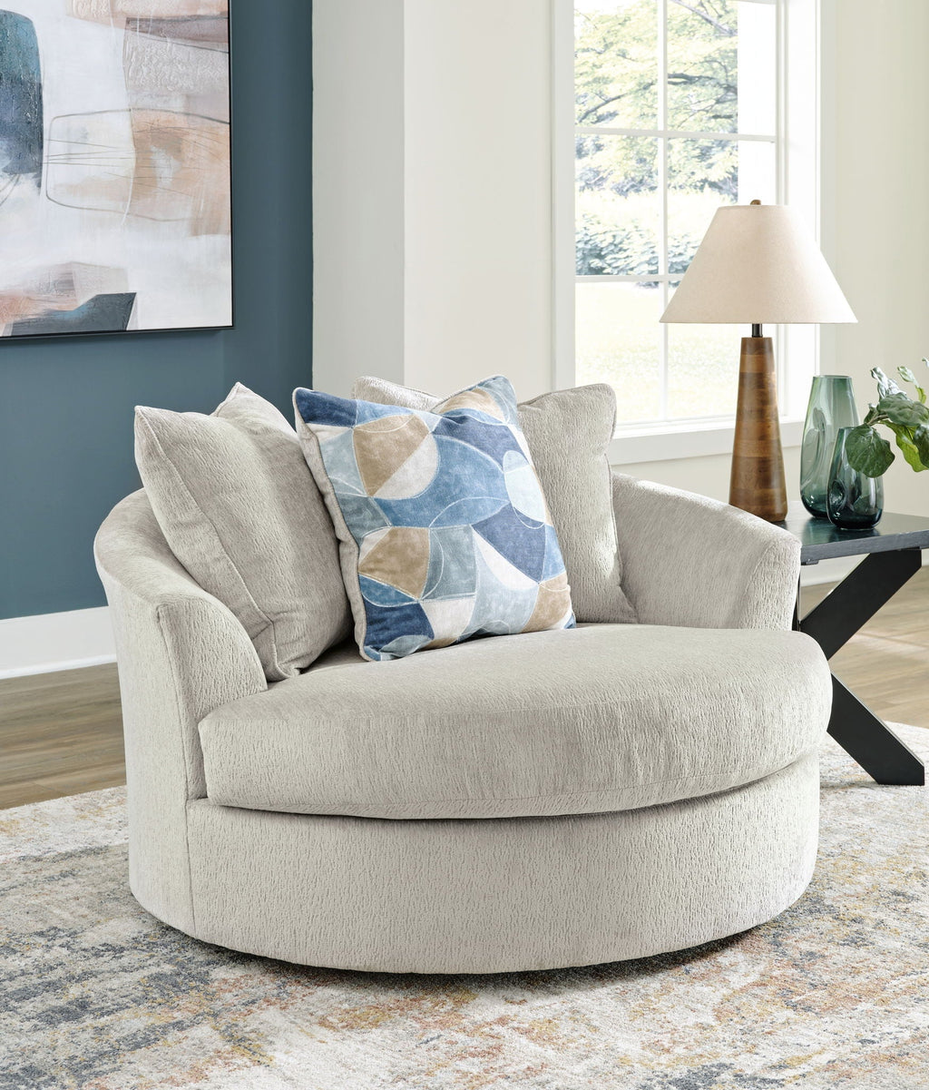 Maxon Place - Oversized Swivel Accent Chair - Stylish Home Furniture
