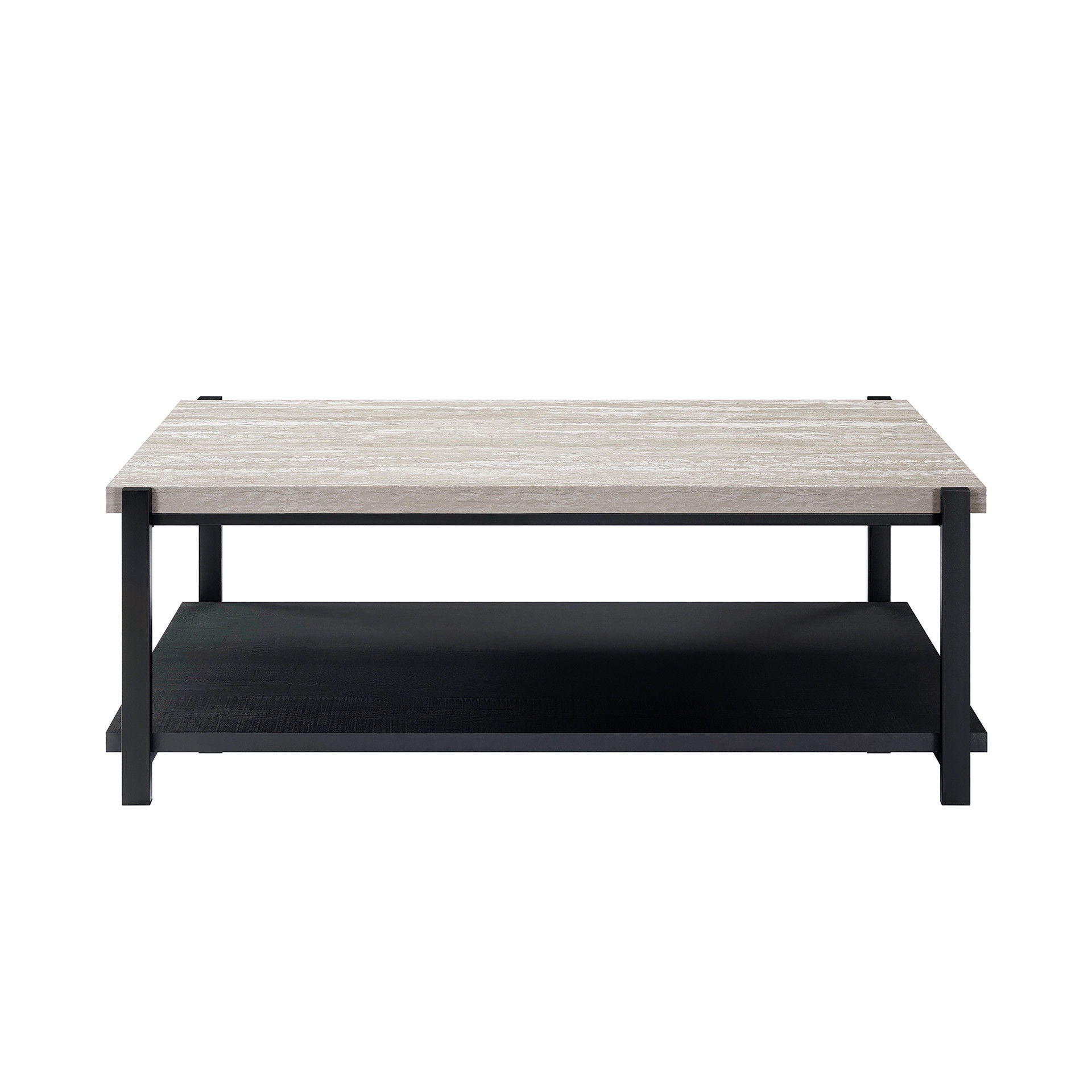 Linea - 3 Piece Occasional Set (1 Coffee & 2 End Tables) - Light Gray - Stylish Home Furniture