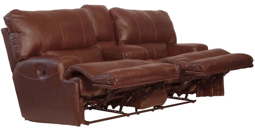 Wembley - Lay Flat Reclining Console Loveseat - Stylish Home Furniture