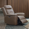 Keldon - Glider Recliner With Power Footrest - Brown