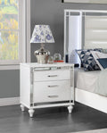 B224 - Nightstand - White Gloss - Stylish Home Furniture