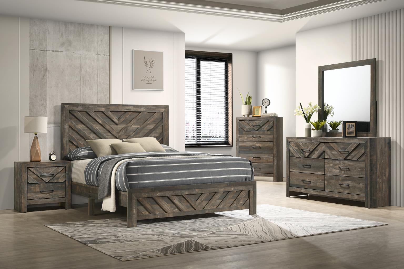 B500 - Chest - Antique Brown - Stylish Home Furniture