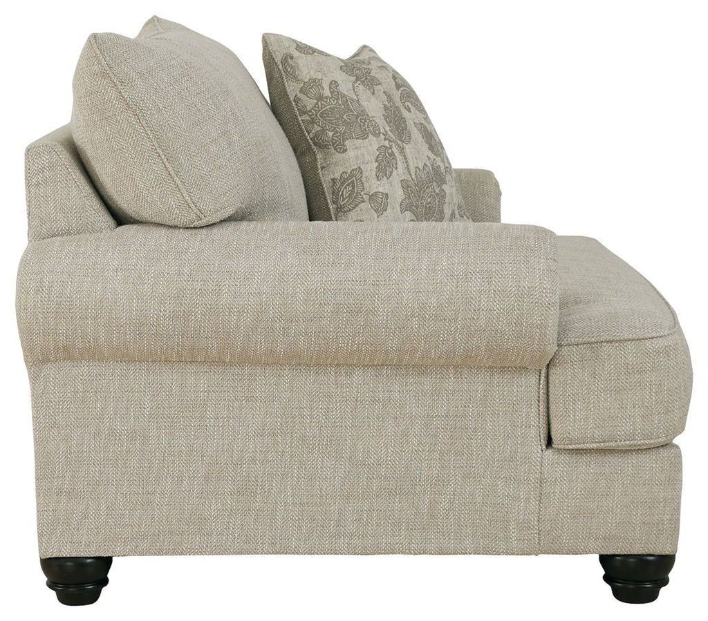Asanti - Chair and a Half - Fog - Stylish Home Furniture