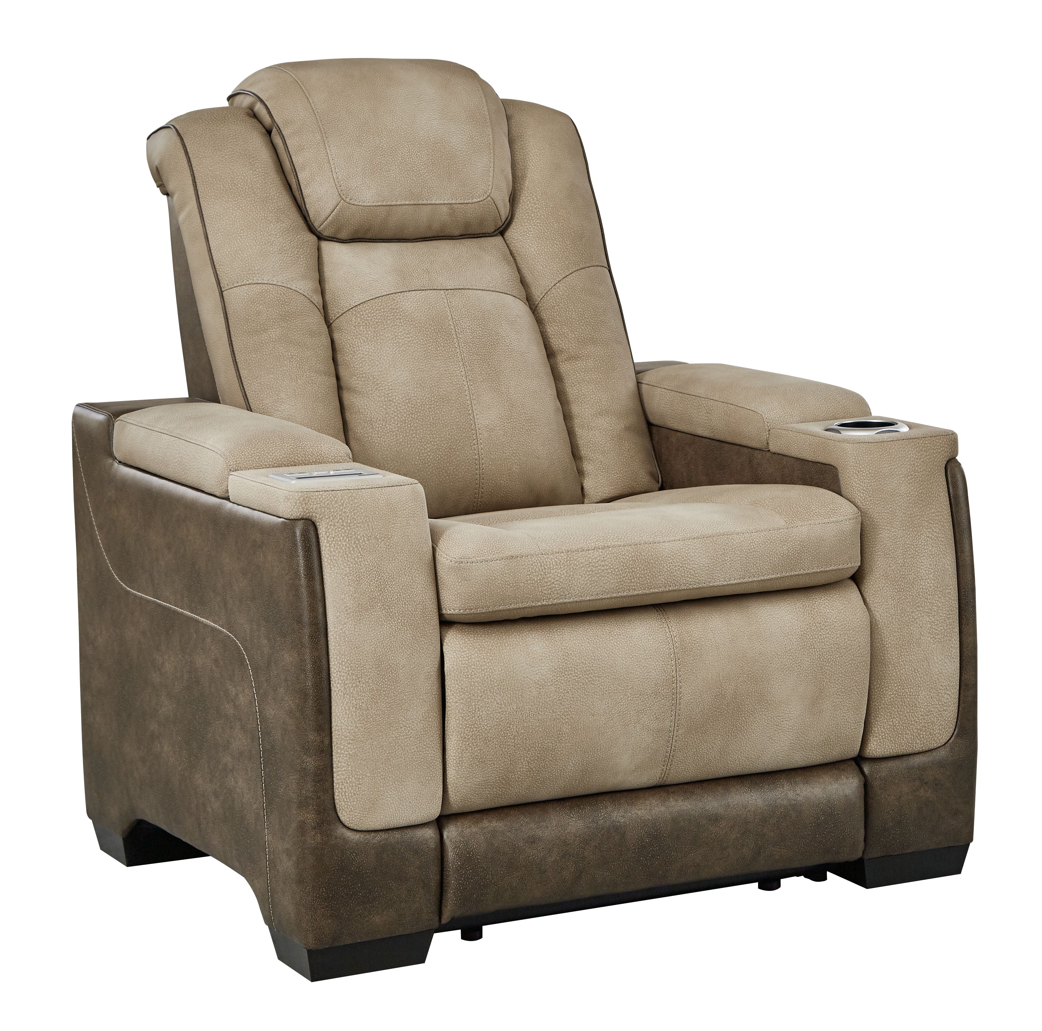 Next-Gen Durapella - Pwr Recliner/Adj Headrest - Stylish Home Furniture