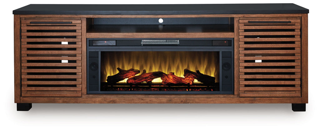 Kallari - TV Stand With Fireplace Option - Stylish Home Furniture