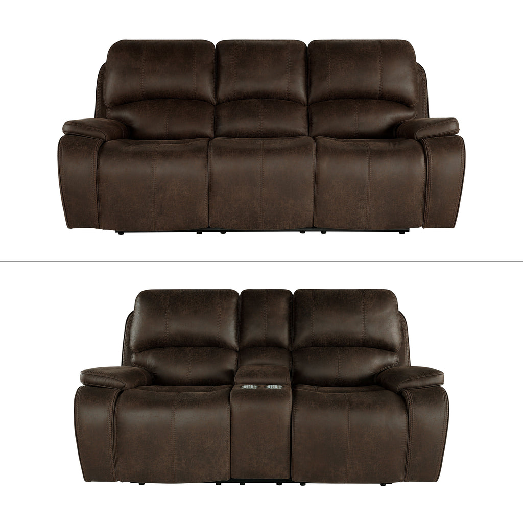 Brookings - Reclining Sofa Set - Stylish Home Furniture
