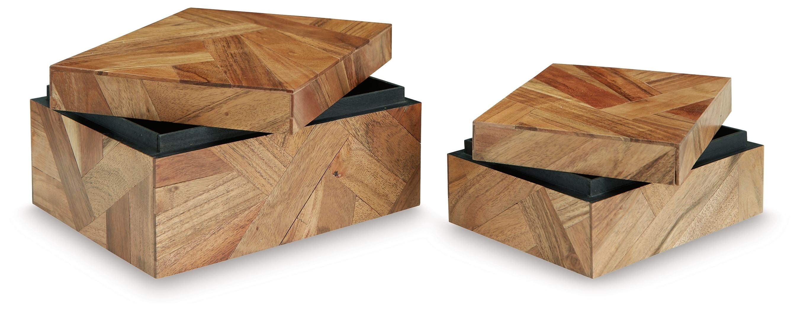 Antford - Box Set (Set of 2) - Brown - Stylish Home Furniture
