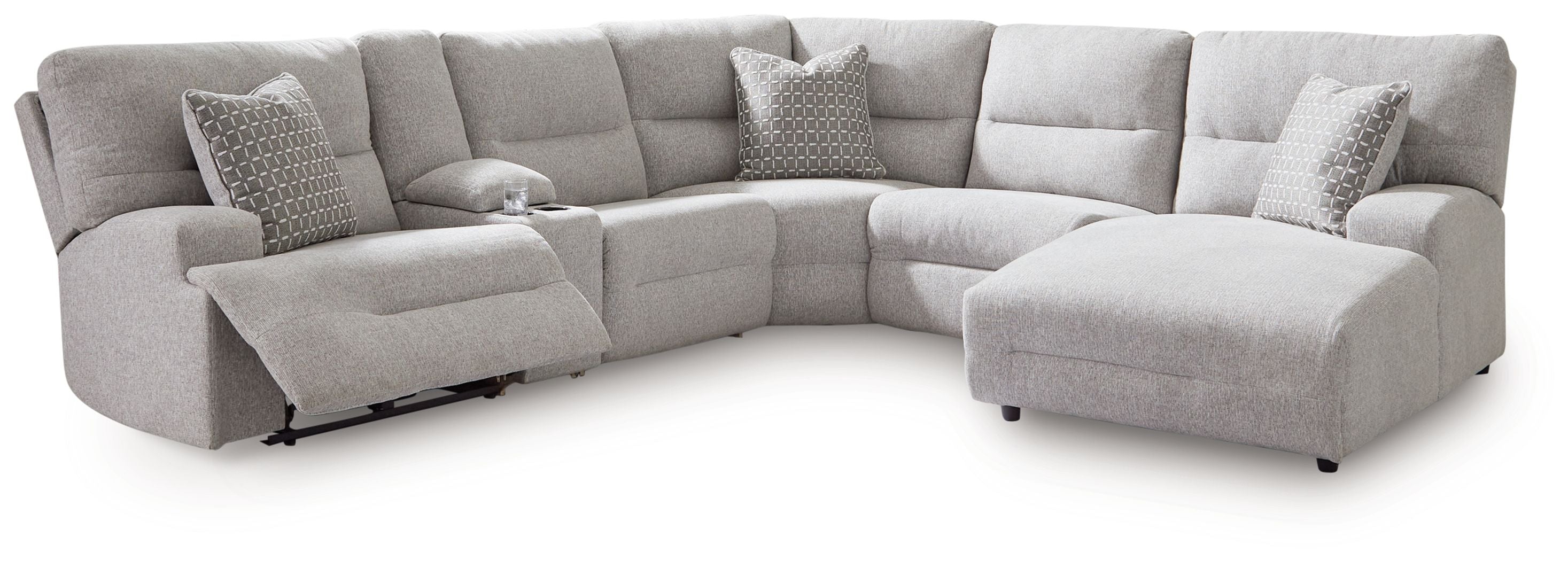 Acklen Place - Reclining Sectional - Stylish Home Furniture