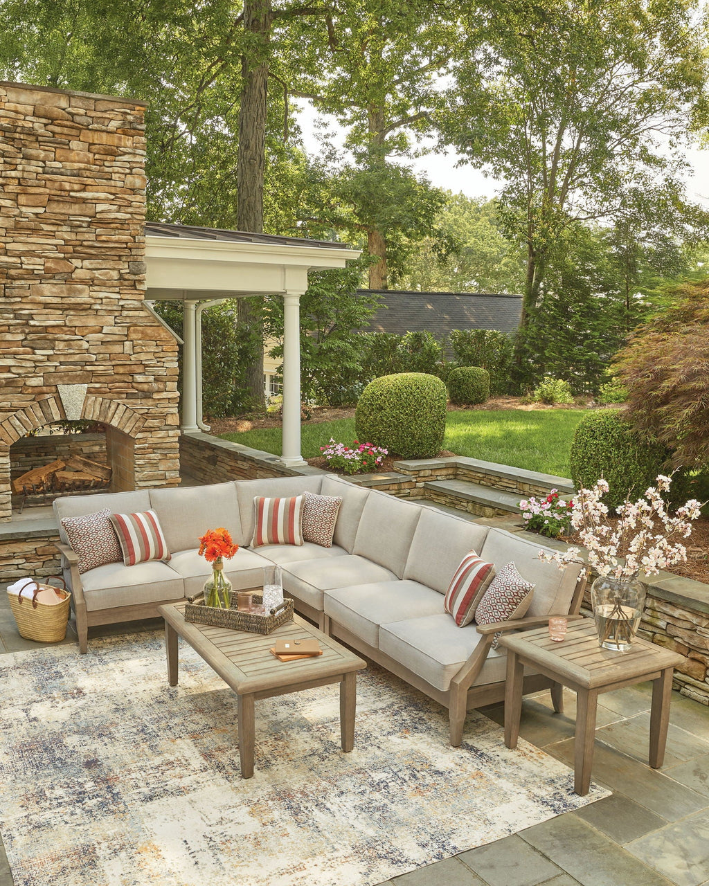 Clare View - Outdoor Sectional - Stylish Home Furniture