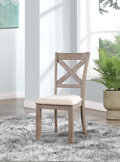 D112 - Dining Side Chair - Gray - Stylish Home Furniture