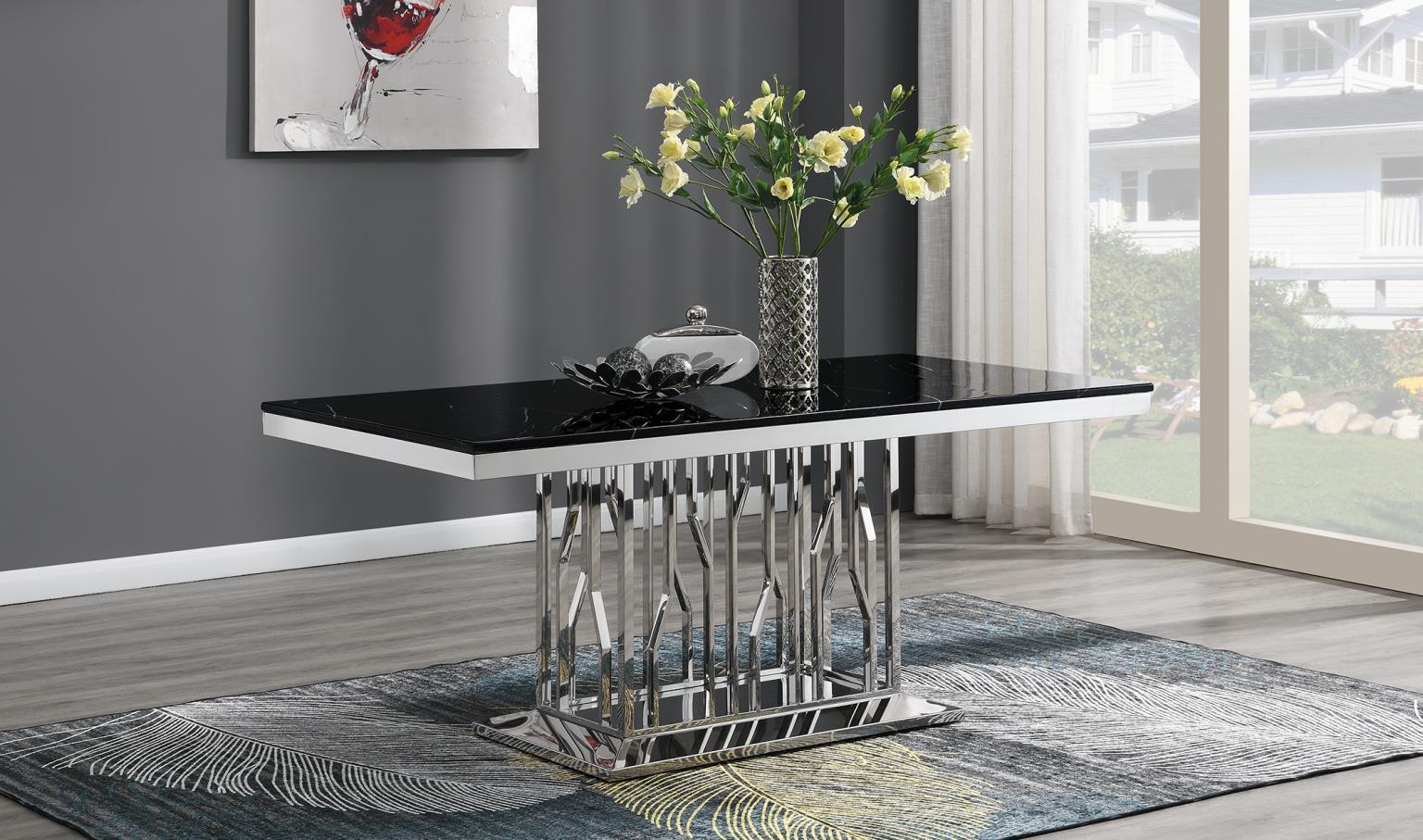 G-081-T-BLACK - Dining Room Set
