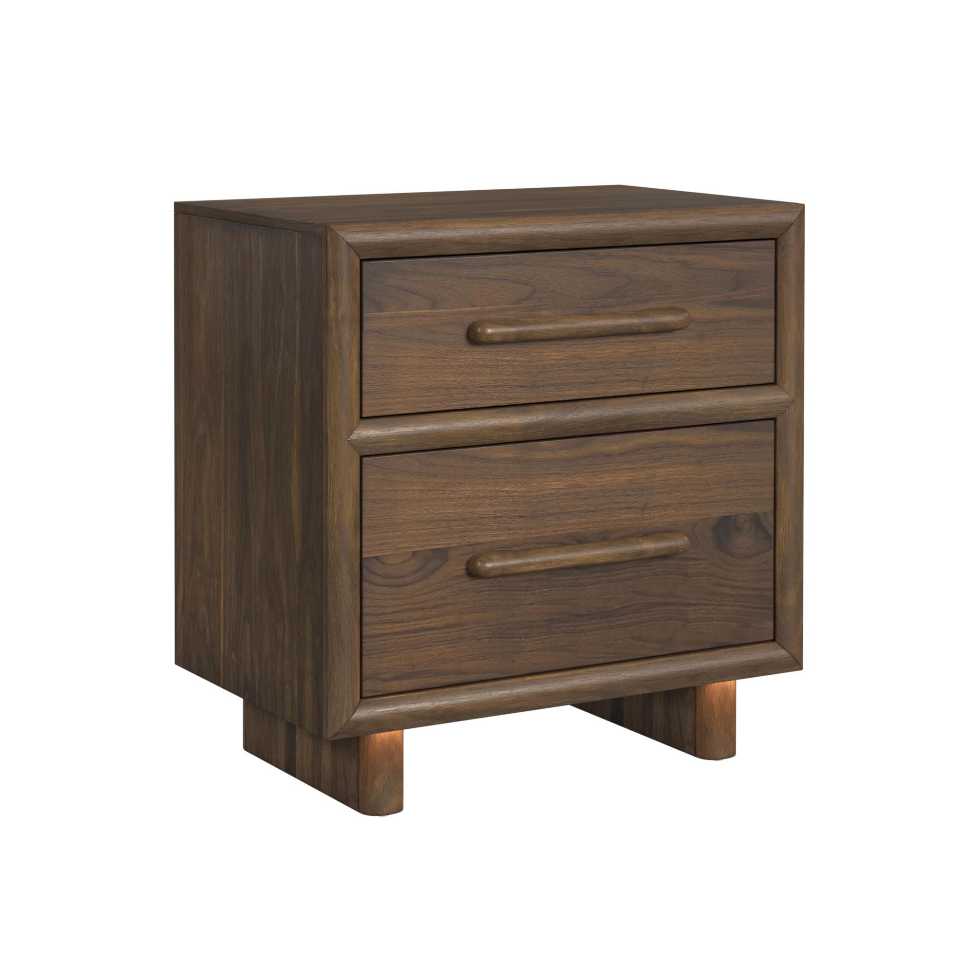 Brisbane - Upholstered Bedroom Set With Boucle And LED - Stylish Home Furniture