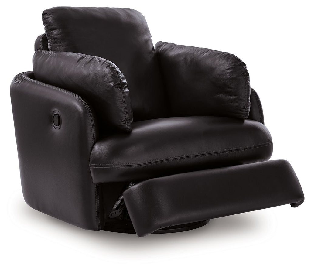 Modmax II - Swivel Glider Recliner - Black - Stylish Home Furniture