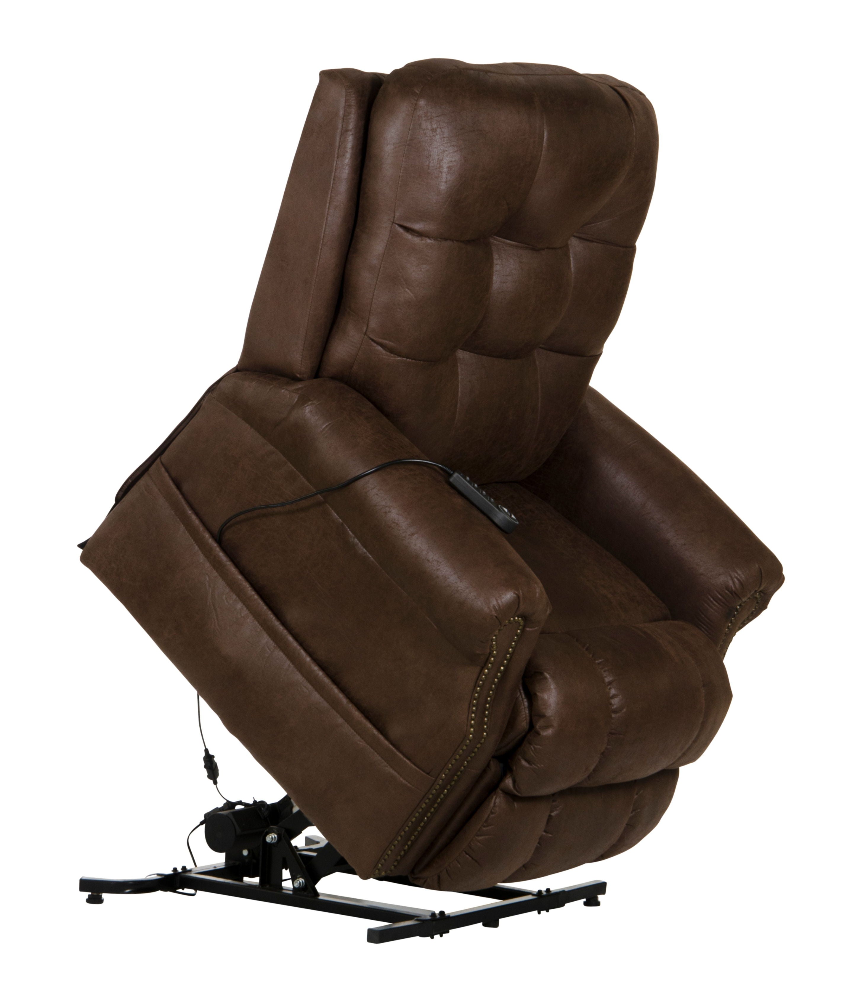 Ramsey - Power Lift Lay Flat Recliner With Heat & Massage - Stylish Home Furniture