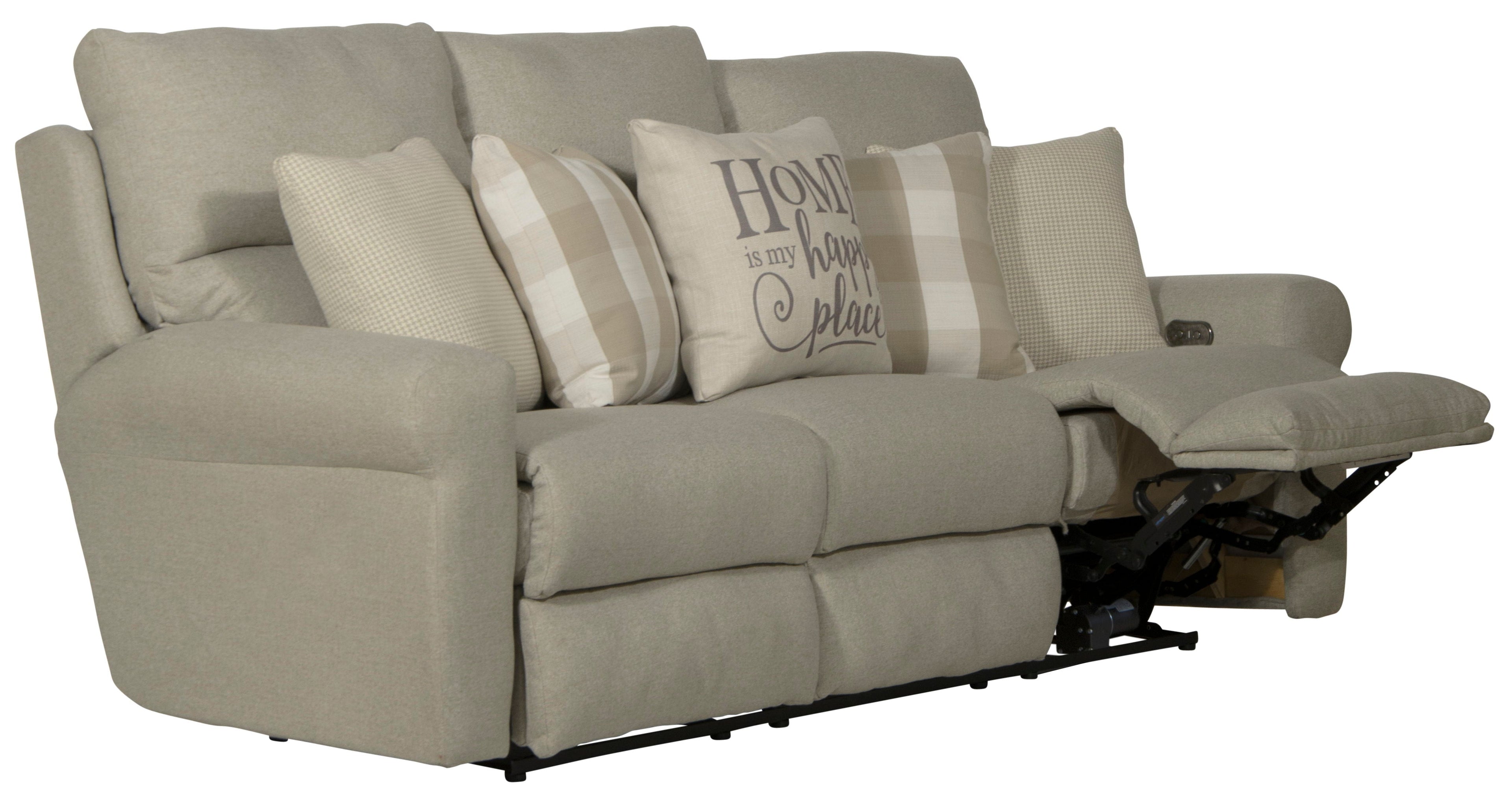 Westport - Power Lay Flat Reclining Sofa - Stylish Home Furniture