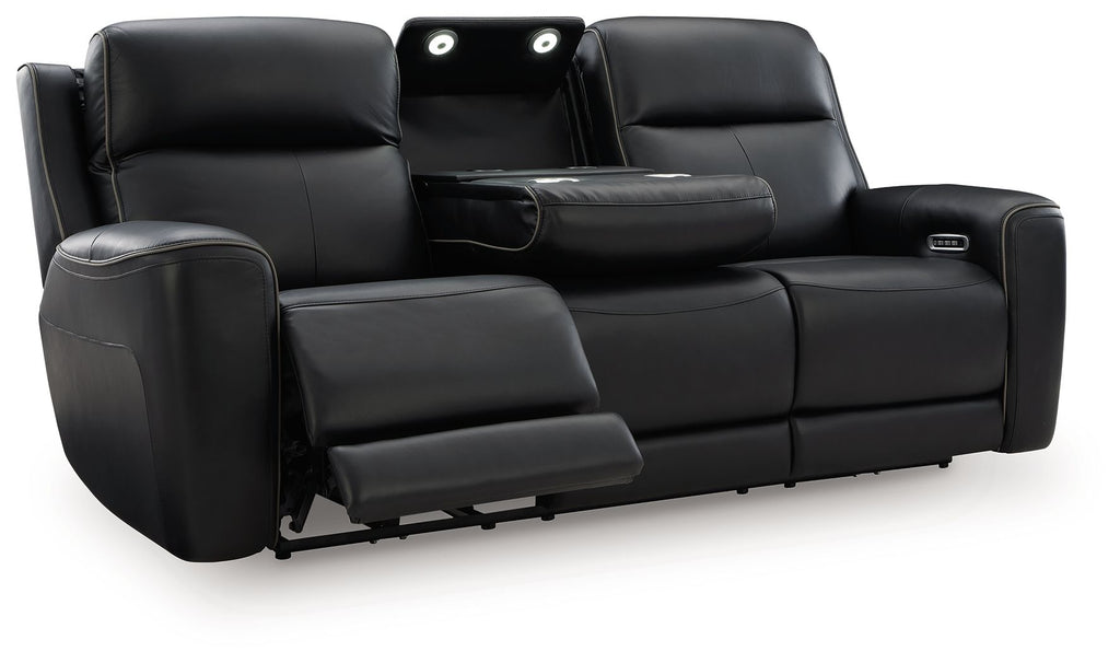 5Z-Comfort - Relaxation - Power Reclining Sofa With Adj Headrest - Stylish Home Furniture