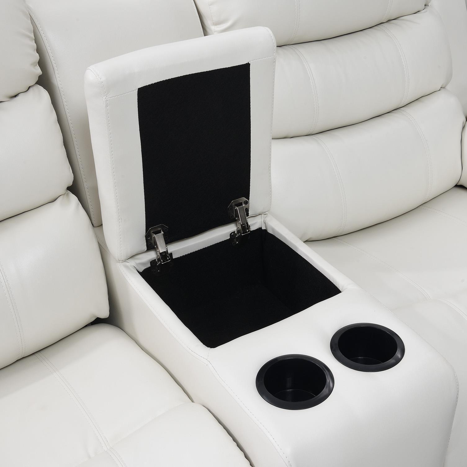 U157 - Motion LED Sofa - White