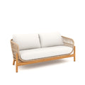 Solstice - Rope Loveseat - Linen Beige - Stylish Home Furniture