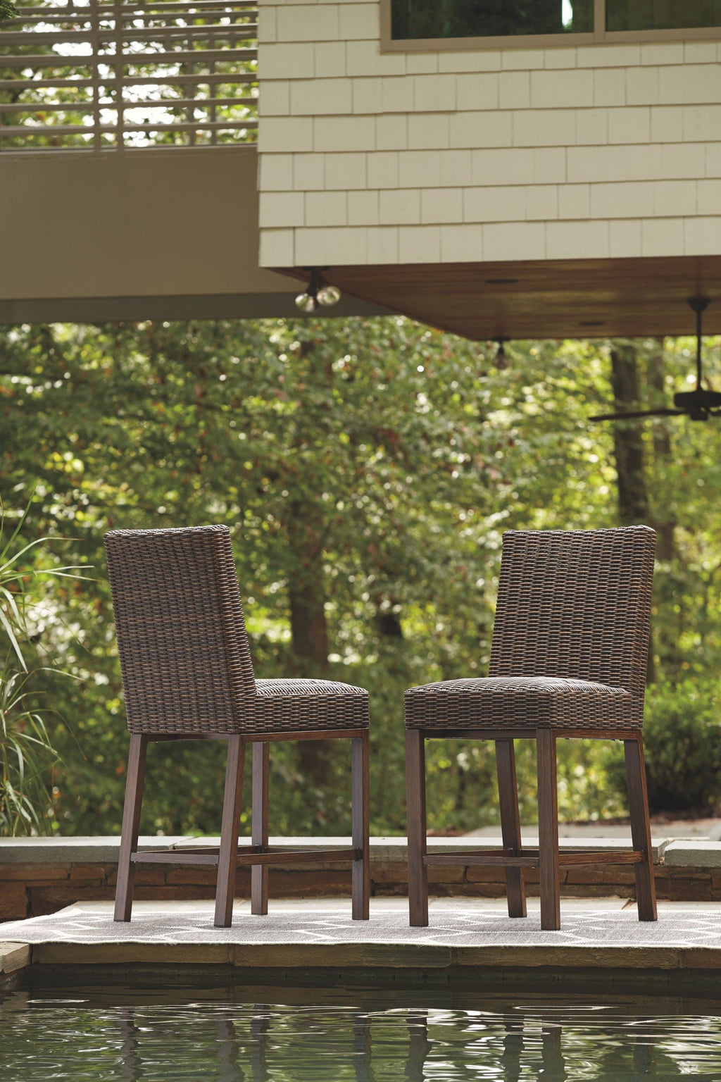 Paradise Trail - Outdoor Fire Pit Table Set - Stylish Home Furniture