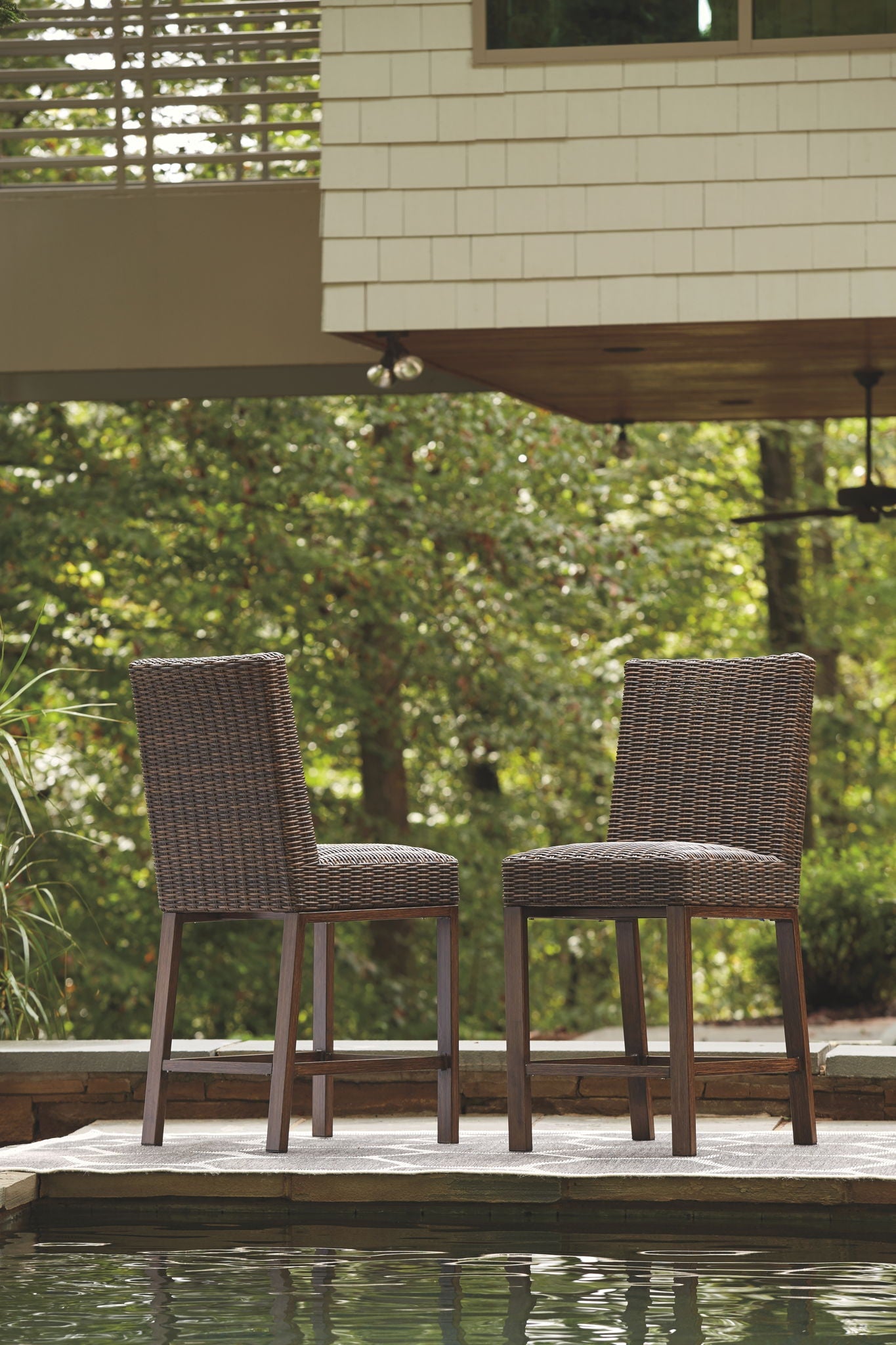 Paradise Trail - Outdoor Fire Pit Table Set - Stylish Home Furniture