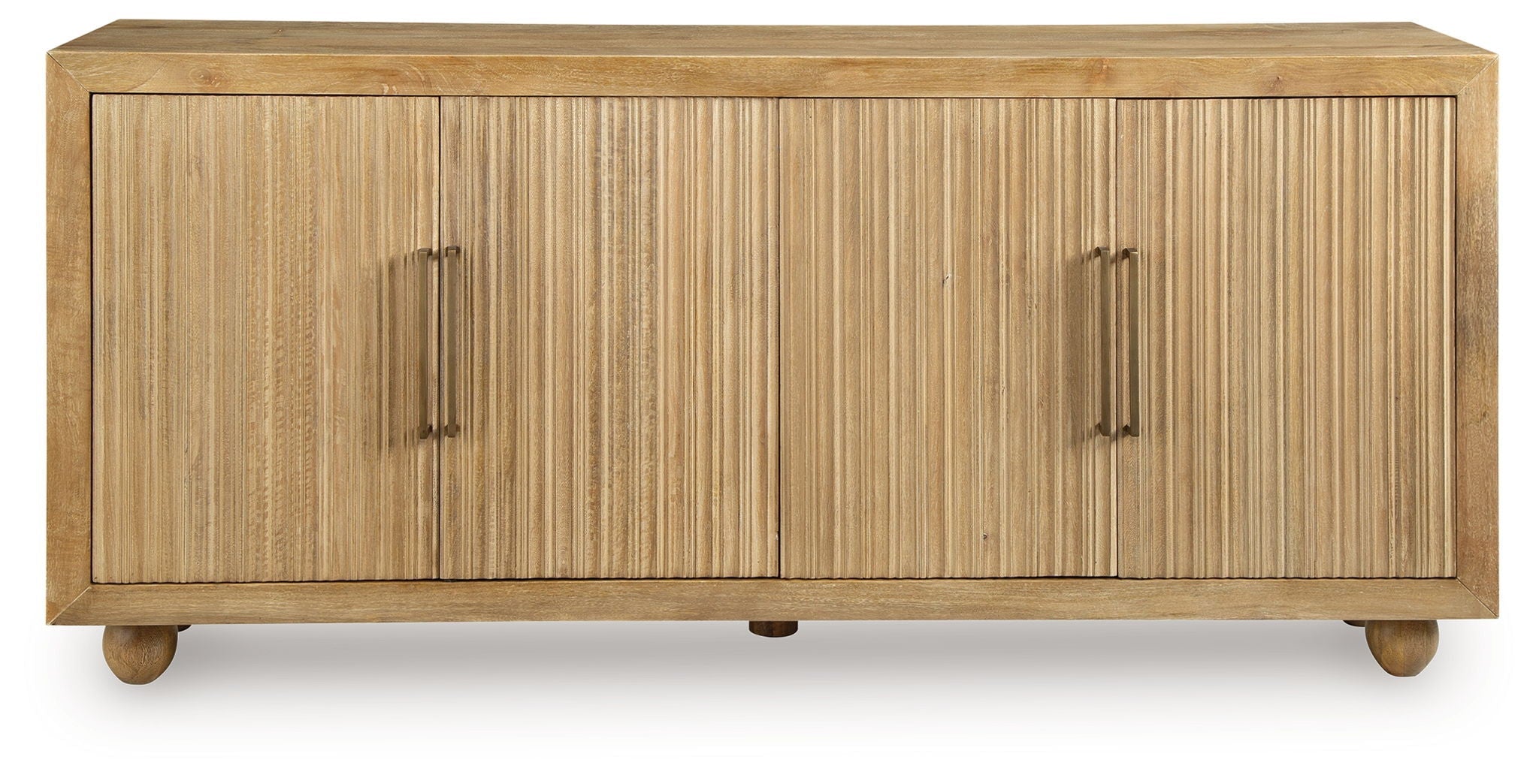 Niam - Accent Cabinet - Light Antique Beige - Stylish Home Furniture