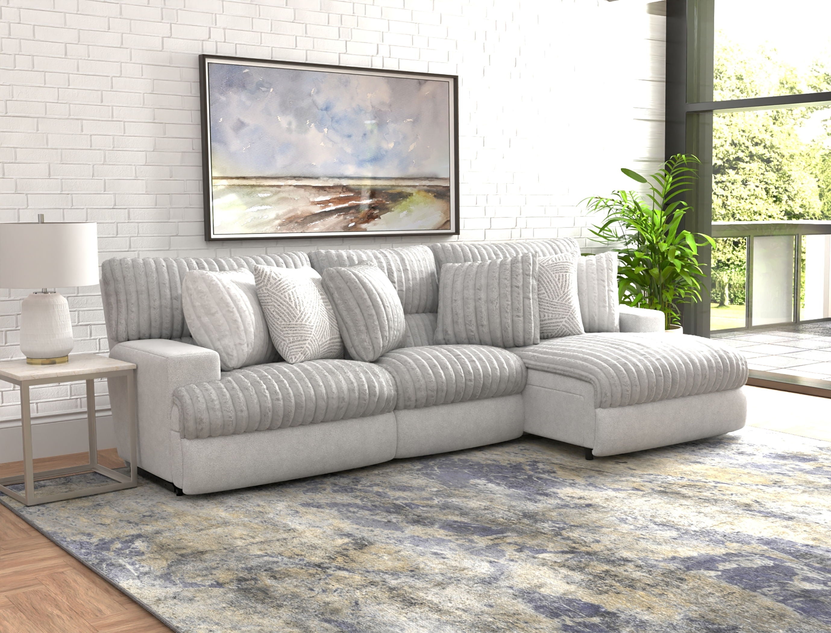 Abraxas - Reclining Sectional - Stylish Home Furniture