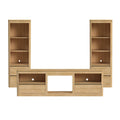 Rosalie - 3 Piece Entertainment Unit With 82" TV Console