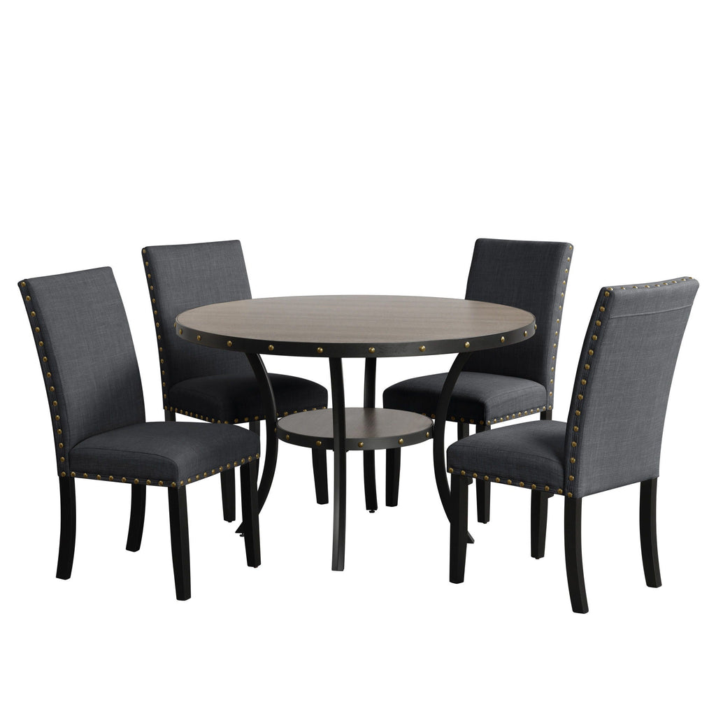 Crispin - Round Table - Stylish Home Furniture
