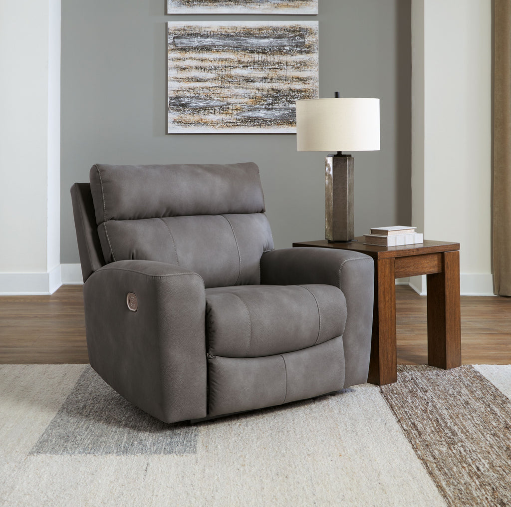 Next-Gen Durapella - Power Recliner With Adj Headrest - Stylish Home Furniture