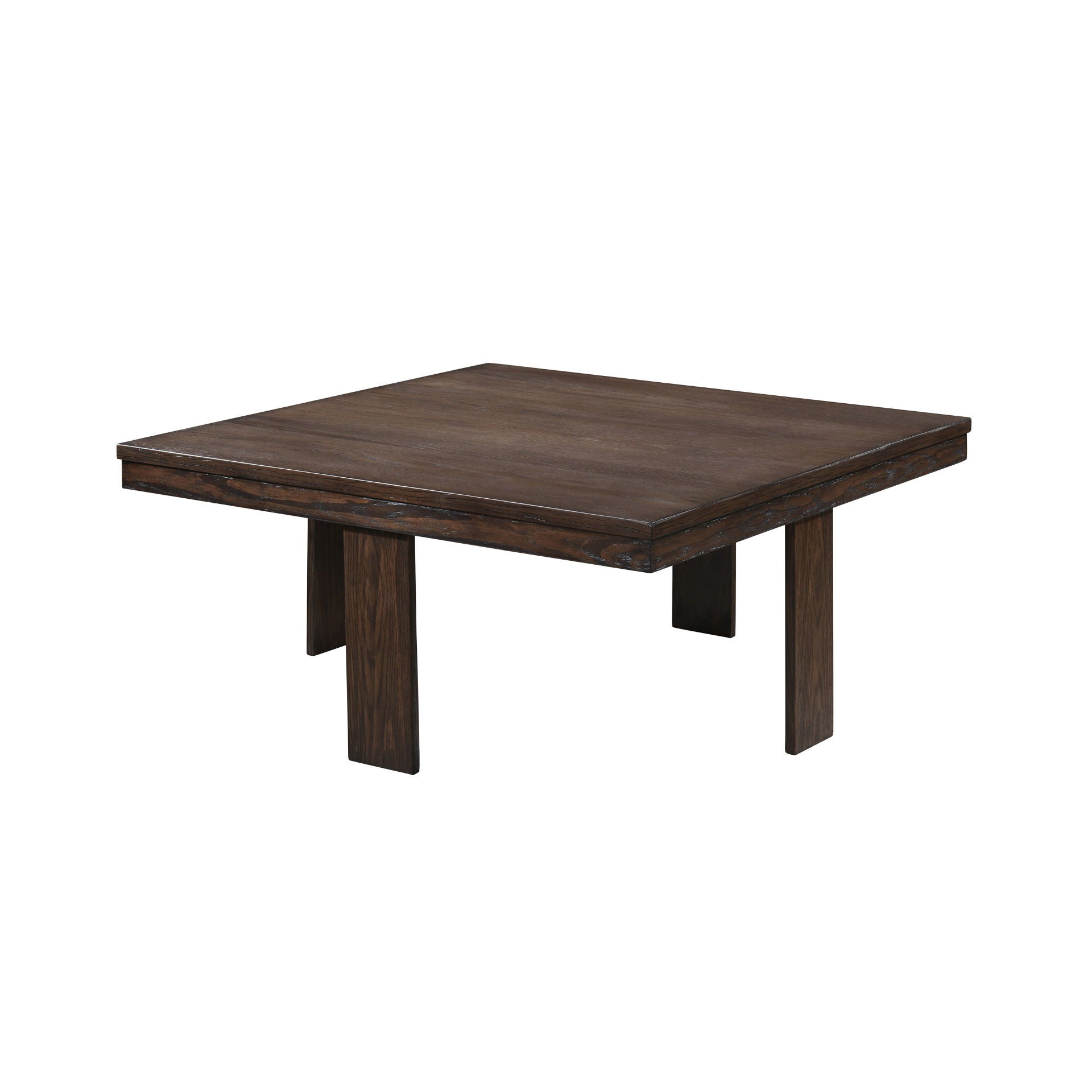 Paxton - 5 Piece Living Room Set (Storage Coffee Table With 4 Tuck-In Ottomans) - Dark Brown - Stylish Home Furniture