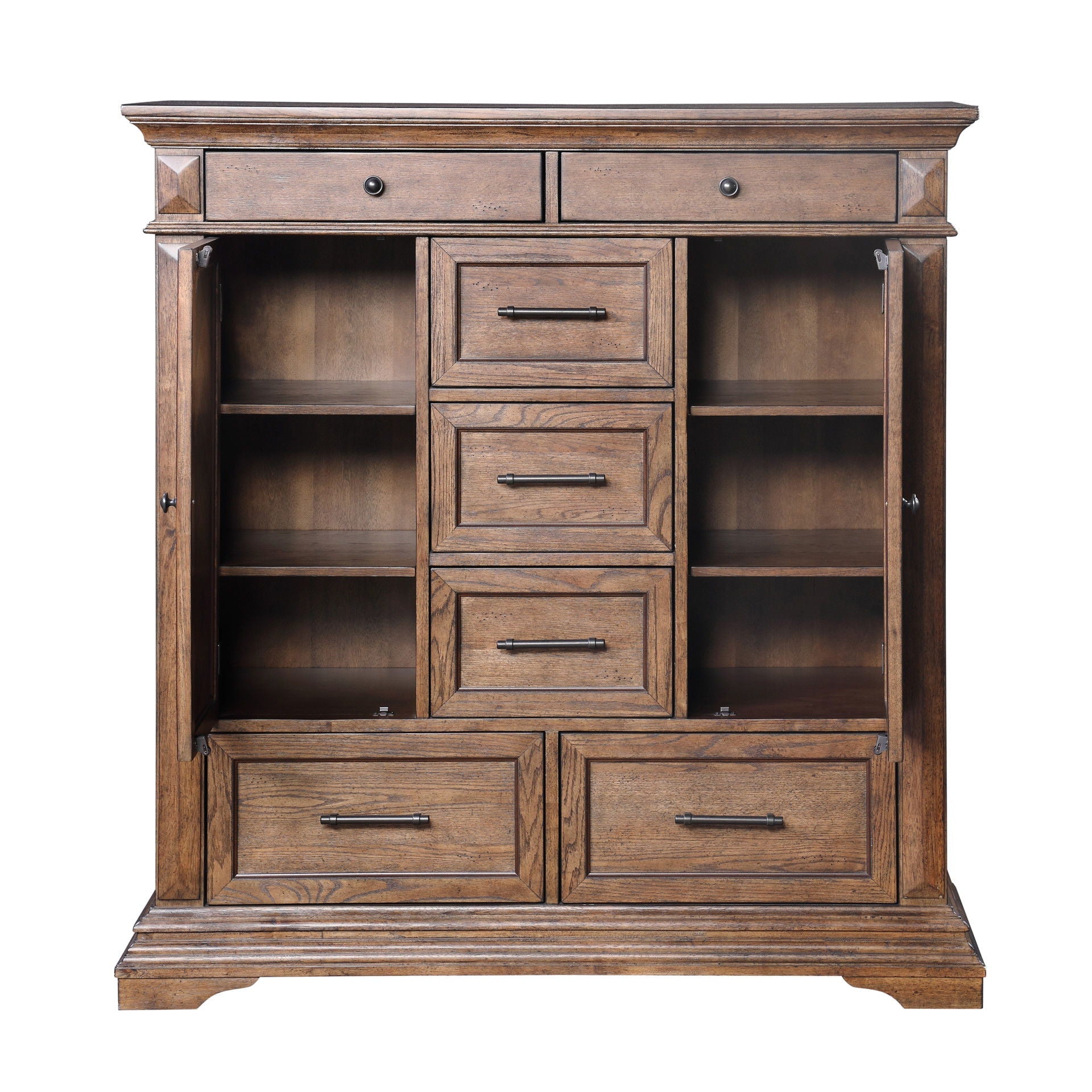 Mar Vista - Door Chest - Walnut - Stylish Home Furniture
