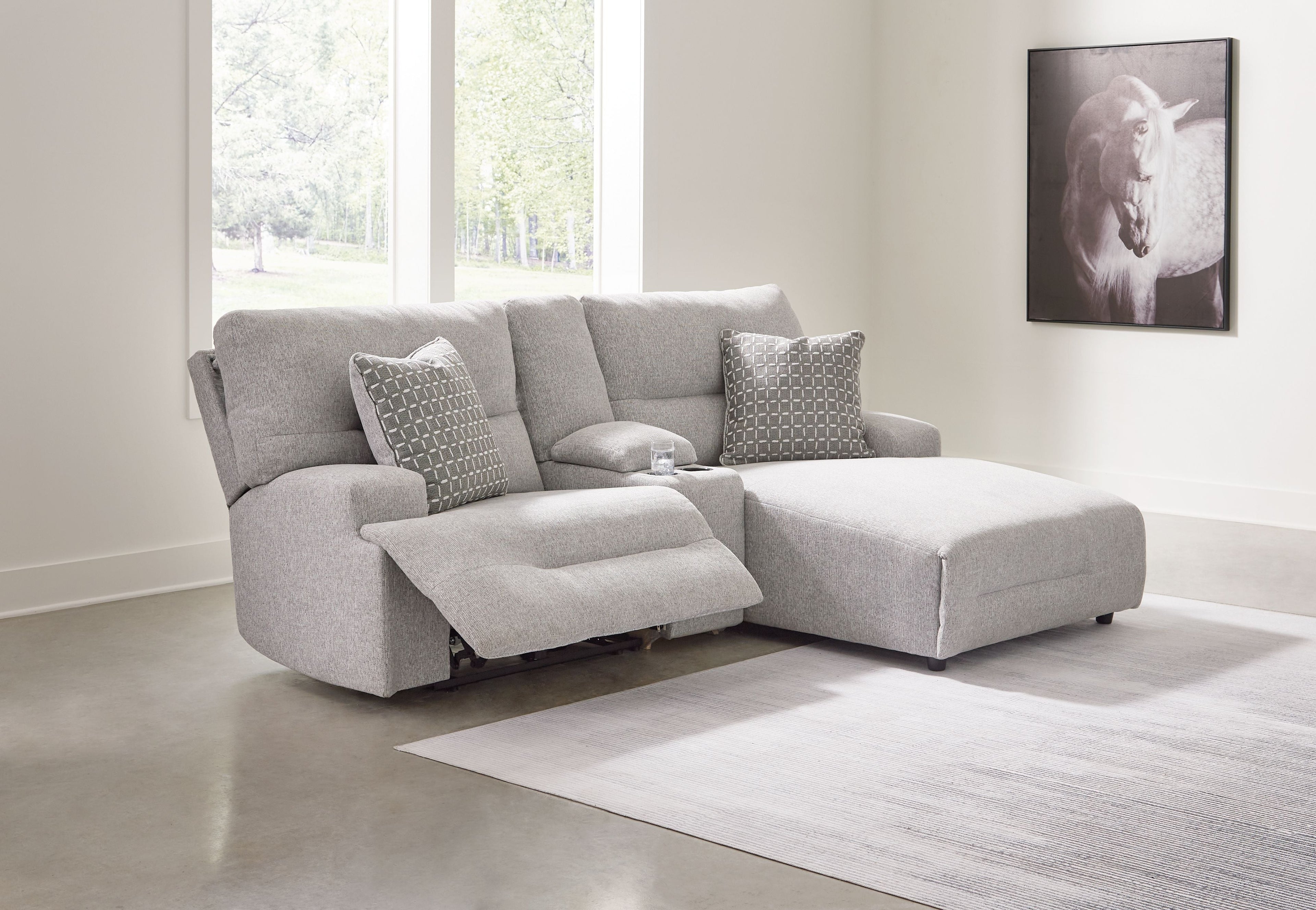 Acklen Place - Reclining Sectional - Stylish Home Furniture