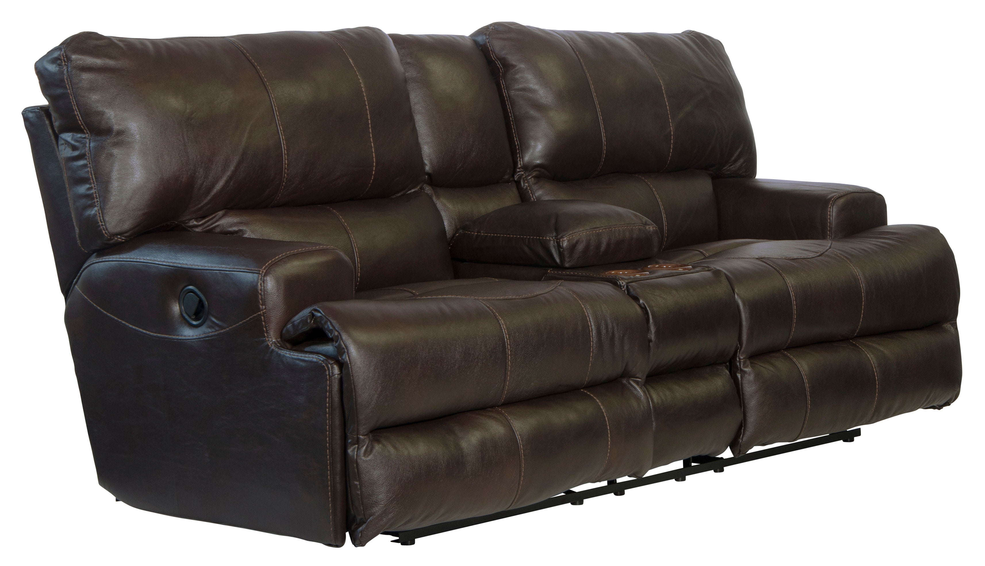 Wembley - Lay Flat Reclining Console Loveseat - Stylish Home Furniture