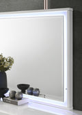 B121 - LED Mirror - White - Stylish Home Furniture