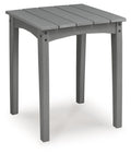 Cove Beach - Square End Table - Gray - Stylish Home Furniture