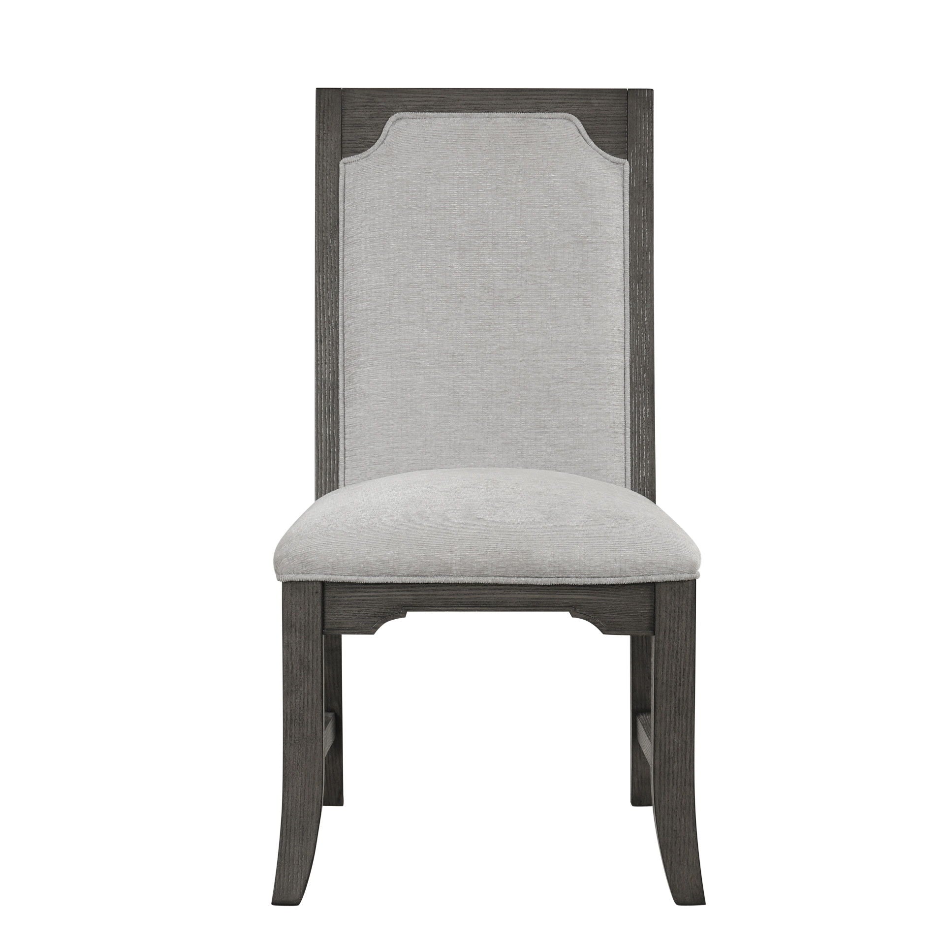 Lisbon - Dining Side Chair (Set of 2) - Gray - Stylish Home Furniture
