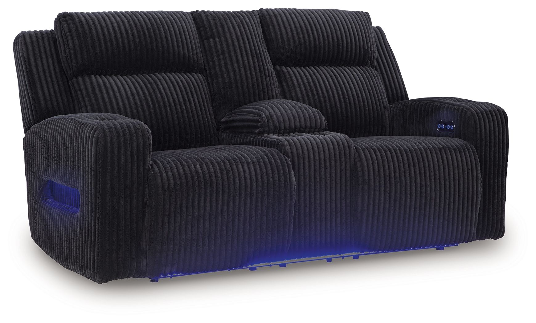 Forest Lake - Power Reclining Loveseat With Console / Adj Headrest - Stylish Home Furniture