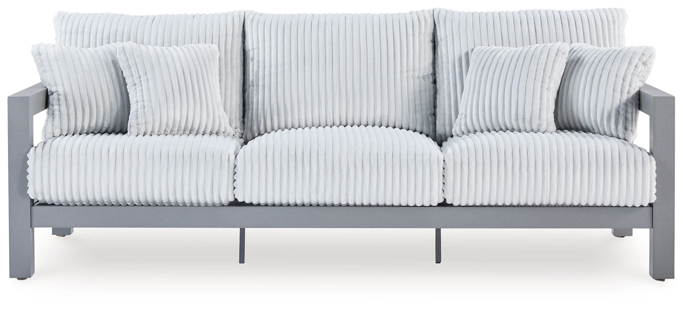 Hurley Park - Sofa With Cushion - Gray - Stylish Home Furniture