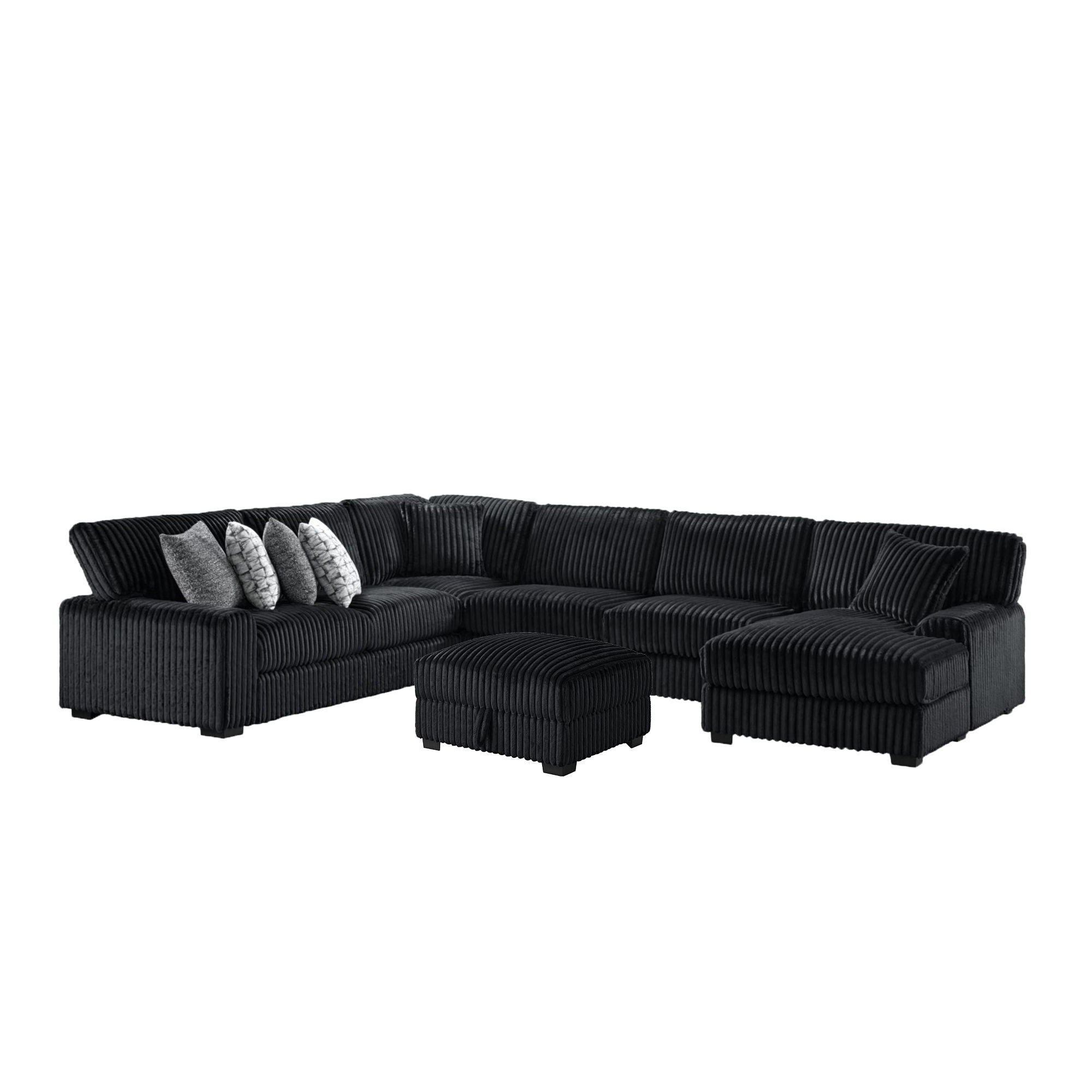 Nightfall - Sectional Set With 1 Pillow