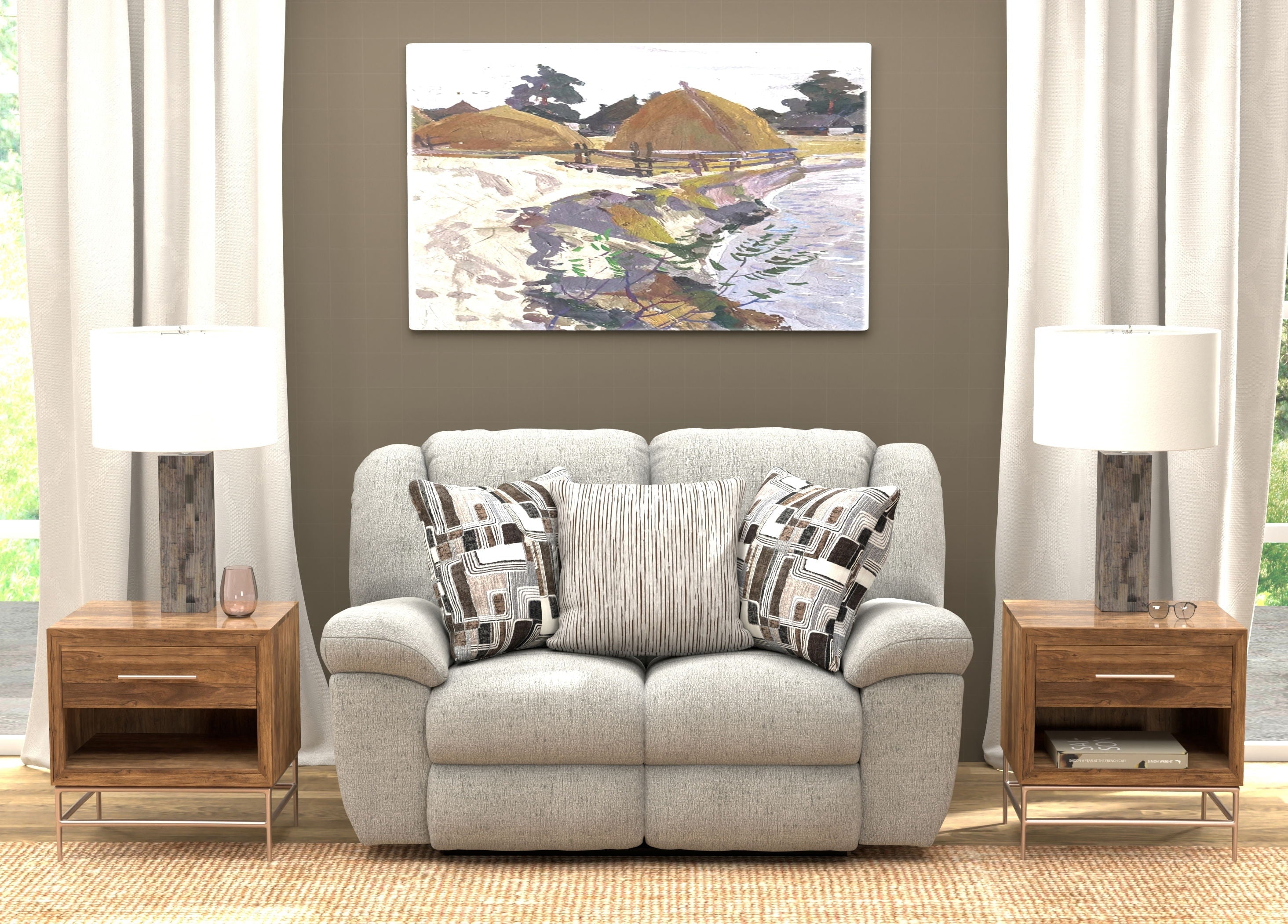 Trifecta - Reclining Loveseat - Stylish Home Furniture