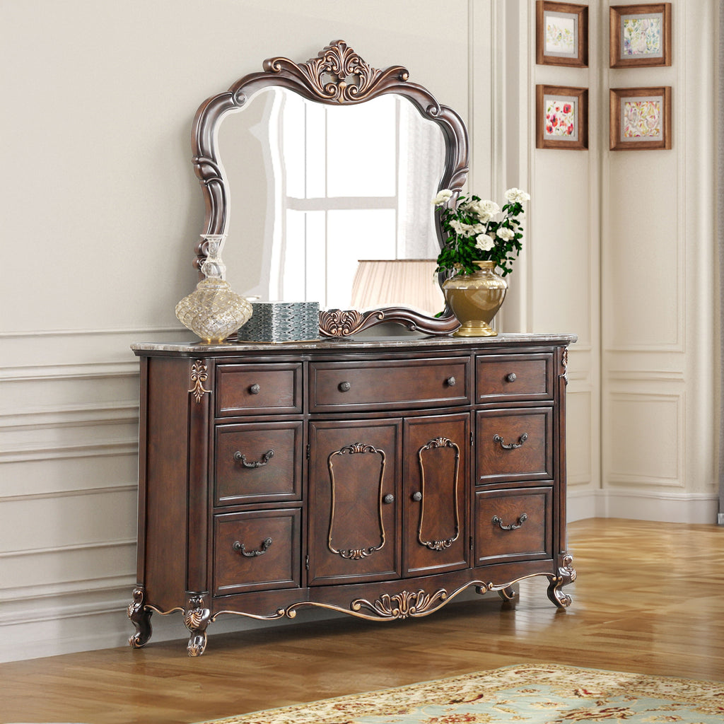 Constantine - Dresser With Marble Top - Stylish Home Furniture
