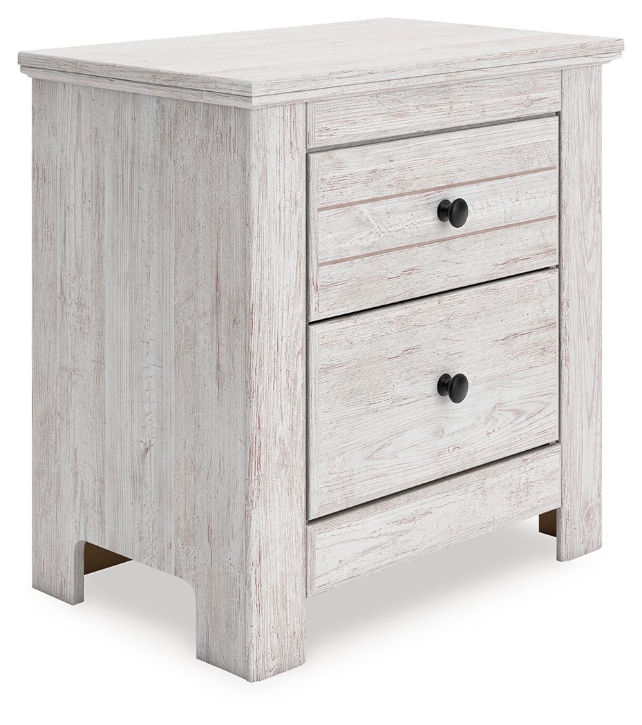 Makidern - Two Drawer Night Stand - Stylish Home Furniture