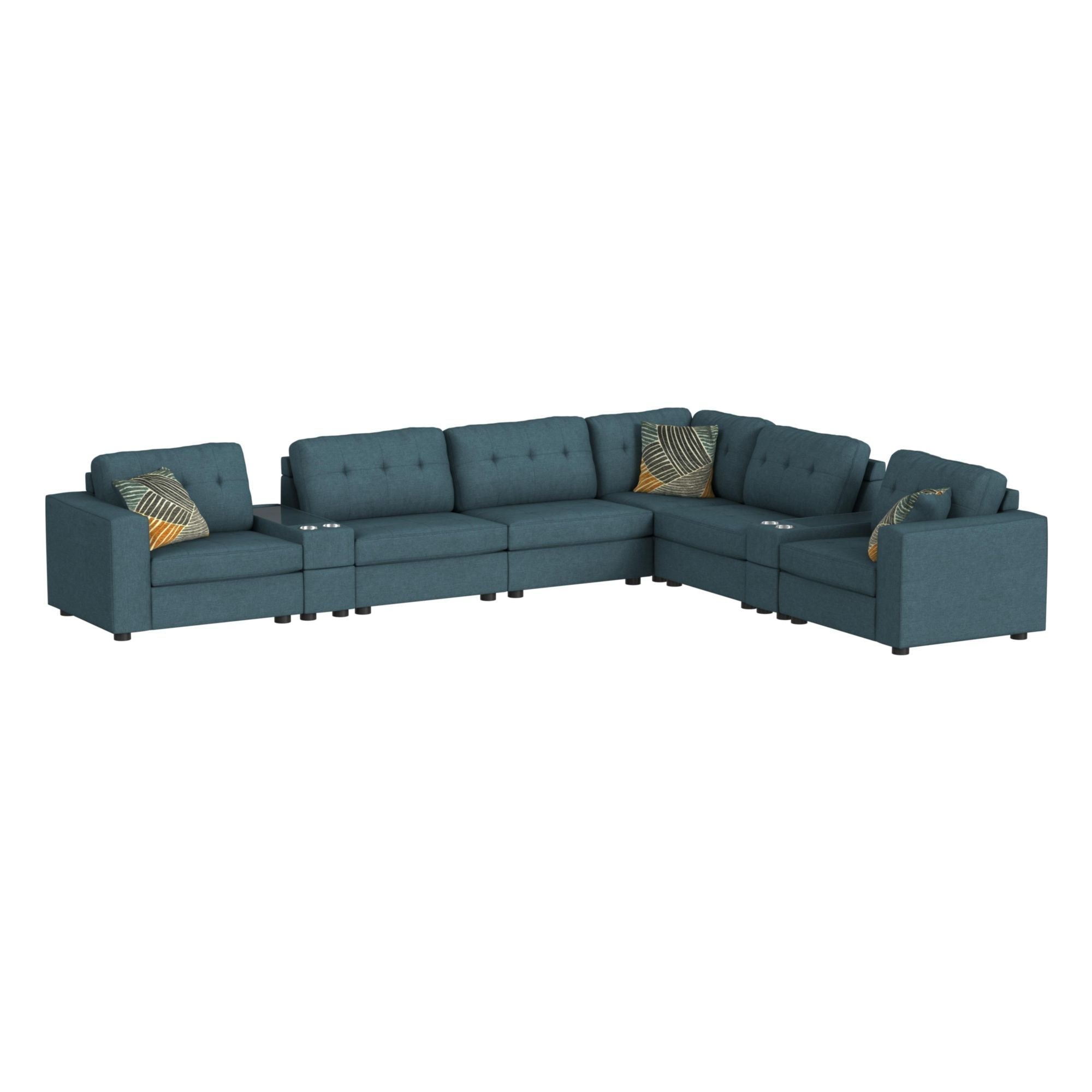 Options One - Living Room Set Sectional - Stylish Home Furniture