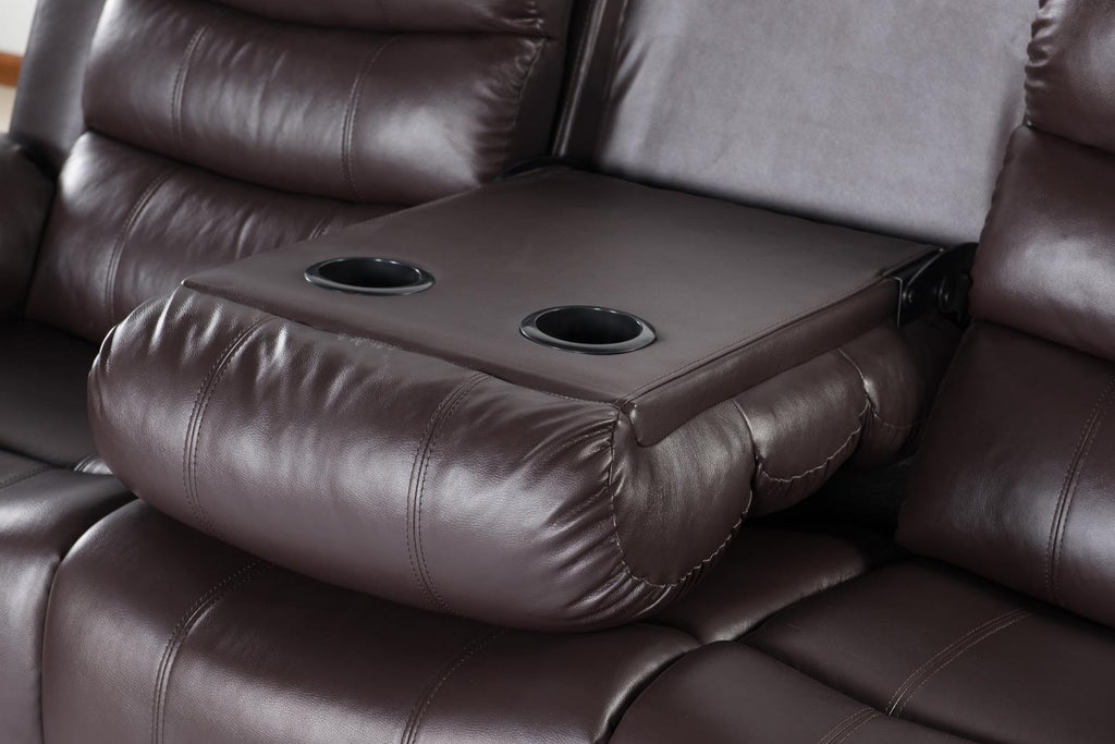 U191 - Motion Sofa - Brown - Stylish Home Furniture