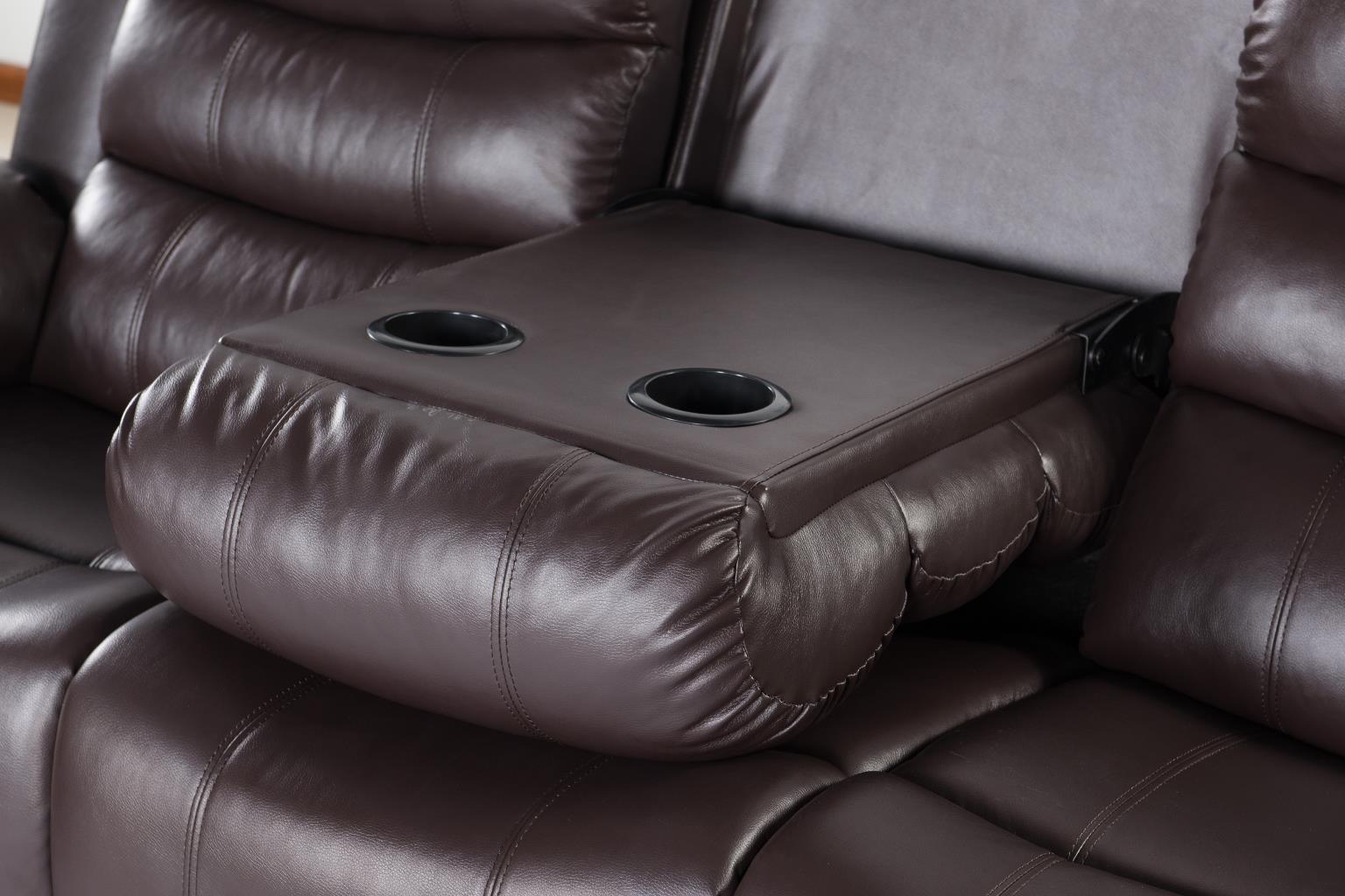 U191 - Motion Sofa - Brown - Stylish Home Furniture
