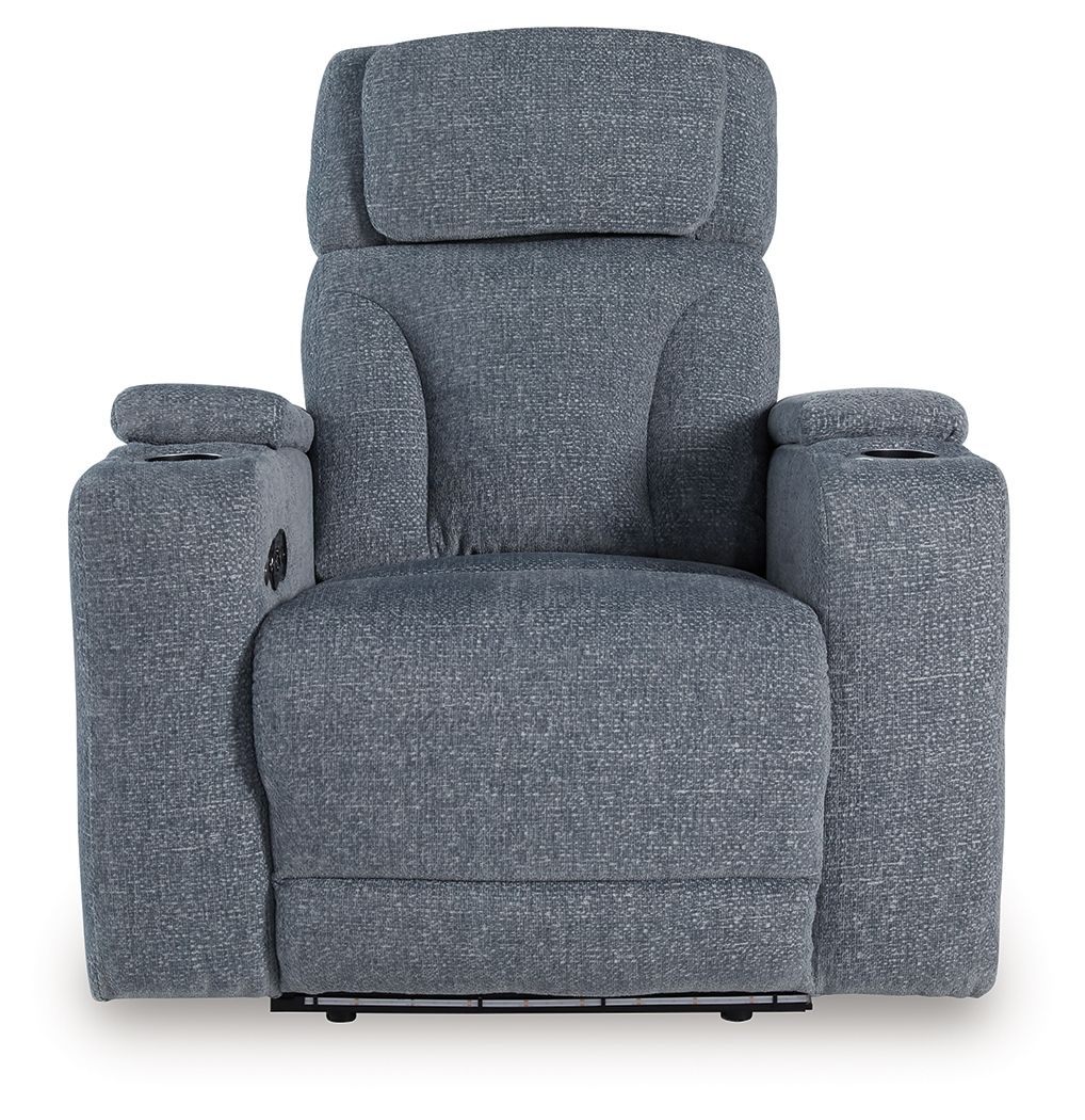Studio Cave - Power Recliner - Steel - Stylish Home Furniture